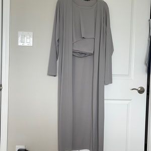 3 piece grey matching set!